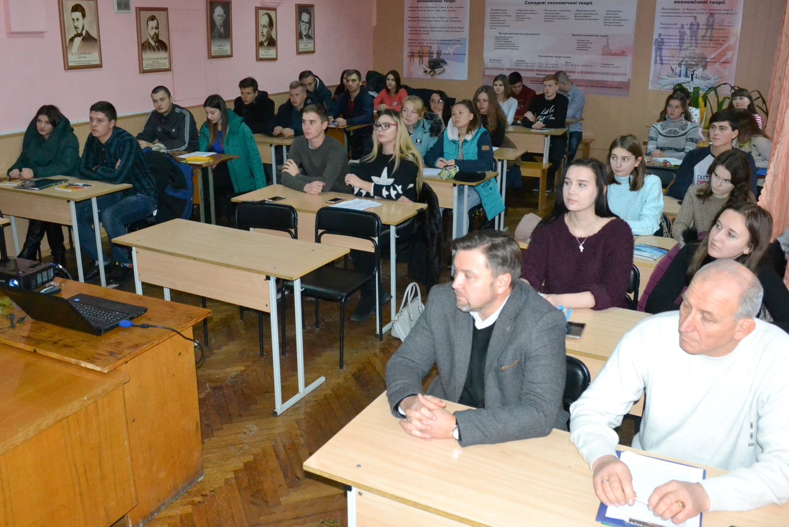 Зустріч студентів-економістів з начальником Уманської філії Черкаського обласного центру зайнятості
