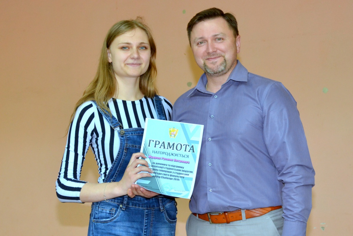 Відзначення студентів-економістів та викладачів кафедри економіки з нагоди святкування Spring challenge 2019